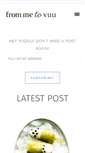 Mobile Screenshot of frommetovuu.com